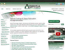 Tablet Screenshot of abrisatechnologies.com